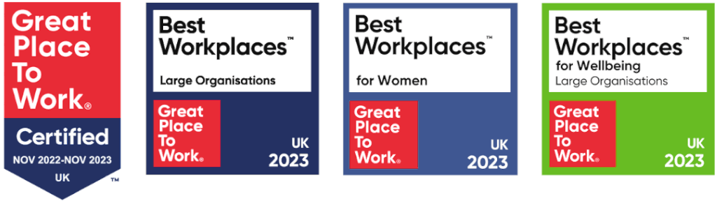 Great Place To Work awards