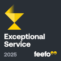 Feefo Exceptional Service Award