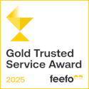 Feefo Gold Trusted Service Award