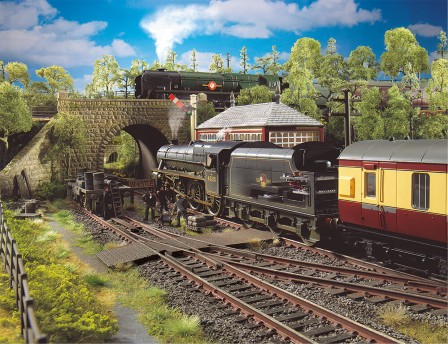 Hornby toy train set
