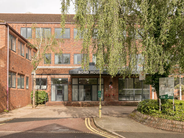 Exterior of bond house