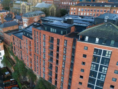 Contemporary apartments situated in Nottingham